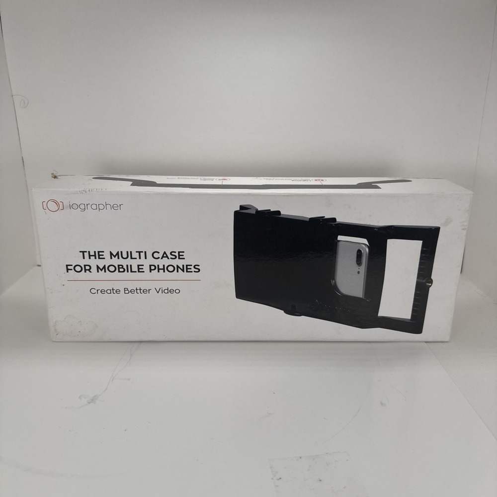 iOgrapher Mobile Phone Case w Handles For Tripod Video/Photography Better Video